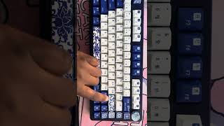 Our CREAMIEST KEYBOARD YET forsale asmr keyboard mechanicalkeyboard gaming customkeyboard [upl. by Euqirdor]