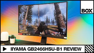 Iiyama GMaster Red Eagle GB2466HSUB1 165Hz 24 Curved Gaming Monitor Review [upl. by Ailito394]