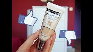 TEST PODKŁAD MAYBELLINE AFFINITONE [upl. by Miriam]