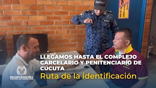 En el Complejo Carcelario y Penitenciario de Cúcuta 508 personas tramitaron su cédula [upl. by Lleinnad]