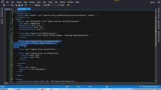 Logging using Log4Net in C Part2 Using Filters [upl. by Lesya]