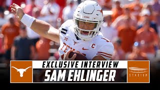 Texas QB Sam Ehlinger Sits Down With Sam Acho  Stadium [upl. by Gnous39]