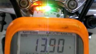 Kuryakyn LED Battery Gauge  Installation  How to 9 of 10 [upl. by Juback]