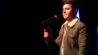 David Archuleta  Glorious amp You Say Lauren Daigle Cover  Pasco WA 121819 [upl. by Madian707]