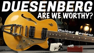 Duesenberg Starplayer TV  Three Steps Ahead  Deep Dive Electric Guitar Review [upl. by Porche]