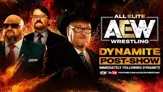 AEW Dynamite PostShow w Jim Ross Taz and Tony Schiavone  080520 [upl. by Brooks]