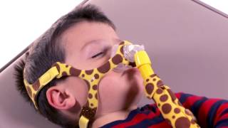 Wisp Pediatric CPAPBiPAP Mask Adjustment  cpapXchangecom [upl. by Leiria]