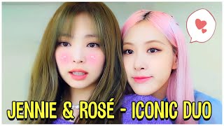 BLACKPINK Jennie And Rosé Being An Iconic Duo [upl. by Resneps562]