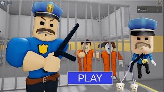 Escape Prison Borry Breakout  Become Big Head Barry WithBaton To Catch Prisoners 4K roblox barry [upl. by Desberg]