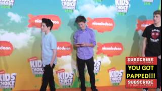 Griffin Gluck and Thomas Barbusca at the 2016 Kids Choice Awards [upl. by Lara]