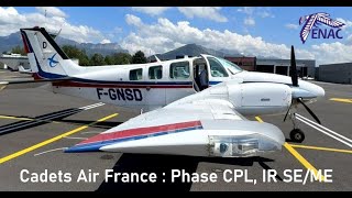 Cadets Air France  1 year of training CPL IRSE IR ME [upl. by Kettie391]