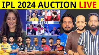 🔴LIVE IPL AUCTION 2024  Starc BIG Record Bid ₹ 2475 Cr 🔥 Most Expensive Player in IPL History [upl. by Rodie]