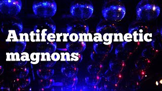 Antiferromagnetic magnons l Solid state physics in Hindi [upl. by Joshi]