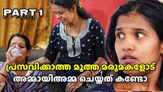 പ്രസവിക്കാത്ത മൂത്ത മരുമകളോട് അമ്മായിയമ്മ ചെയ്തത് കണ്ടോ  Malayalam Web Series [upl. by Lossa]