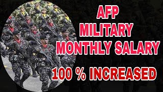 Sahod ng army afp philippines [upl. by Haliak]