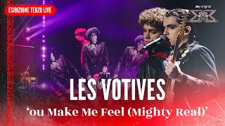 Les Votives  ou Make Me Feel  Esibizione Terzo Live  X Factor 2024 [upl. by Mimajneb]