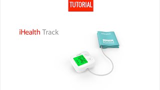 How to unpack and first use the connected blood pressure monitor iHealth Track [upl. by Apple339]