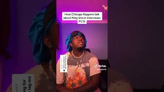 How rappers talk about king von in interviews pt3 [upl. by Yticilef434]