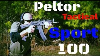 3M Peltor Sport Tactical 100 Electronic Hearing Protection Review HD [upl. by Naghem]