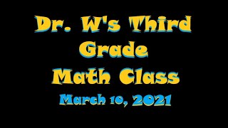 Dr Ws 3rd Grade Math Class Savvas enVisionmath20 Lesson 127 More Line Plots amp Lengths Again [upl. by Tarsus]