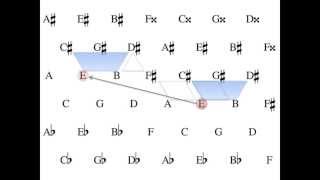 Tonnetz Analysis of Chopin Emajor Prelude [upl. by Cran834]