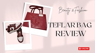 Telfar Bag Unboxing  Telfar Medium Shopping Bag Review [upl. by Ytrebil]