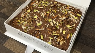 Husband Making Habshi Halwa  Habshi Halwa Recipe  How To Make Habshi Halwa [upl. by Aidnic]