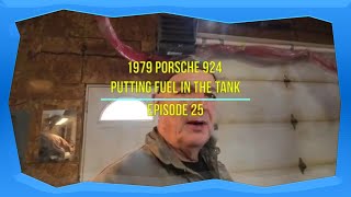 Deep Clean of 1979 Porsche 924 Fuel Tank  Episode 25 [upl. by Aleak]