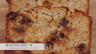 Best Ever Healthy Banana Bread [upl. by Ydnamron]