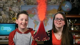 Make a Volcano  Nat Geo Kids Volcano Playlist [upl. by Eadmund]