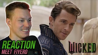 Wicked Meet Fiyero REACTION  Jonathan Bailey The Charming Prince [upl. by Ravel]