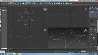 3ds Max 0619 Editable Spline Geometry Rollout Chamfer [upl. by Godfrey]