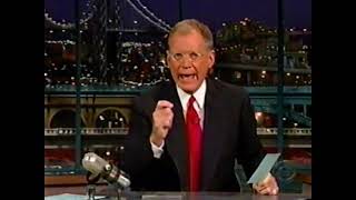 The Late Show with David Letterman with Kathie Lee and Mark Borchardt  Full Show 2000 [upl. by Artimas]