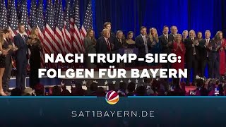 Trump gewinnt USWahl Was bedeutet das für Bayern [upl. by Alexandro]