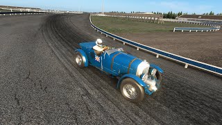 Assetto Corsa  Exploration lap  Roosevelt Raceway GP 1937  Bentley 45 Litre Blower [upl. by Eugenides]