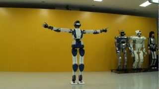 HD HRP4 Humanoid Robot Walking Like A Real Human [upl. by Hailahk]