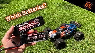 I Changed My Mind About Traxxas Batteries And Compared Them To Some Venoms [upl. by Eudo]