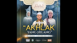 TVAlhijrah  ASSALAM SUBUH quotAKHLAK YANG HILANGquot [upl. by Ailecnarf116]