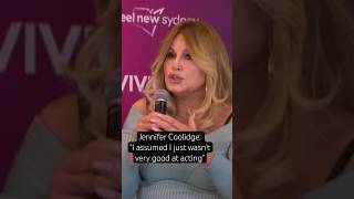 Jennifer Coolidge on her late career success “I assumed I wasn’t very good at acting”  shorts [upl. by Neyugn]