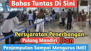 Bandara Soekarno Hatta  Syarat Penerbangan Internasional Dan Domestik [upl. by Annad563]