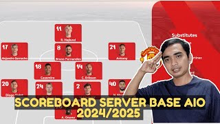 PES 2021 Scoreboard Server Base AIO Season 2425 [upl. by Ermina]