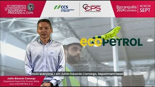 Ecopetrol en la Conferencia Latinoamericana de Seguridad de Procesos [upl. by Trellas]