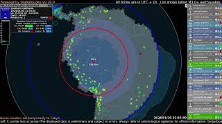 Mw67  615km Ultra deep focus Earthquake in Brazil  Jan 20 2024 [upl. by Rayburn855]