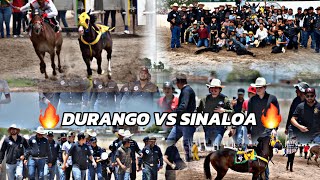 DURANGO VS SINALOA  Mula VS Potrillo Los Toys Vs Carrereros De La Sierra Carril 2000 Durango Méx [upl. by Henebry]