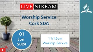 Cork Seventhday Adventist Church  Worship Service  Live Stream 01062024 [upl. by Roldan]