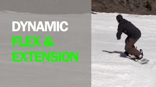 Learn Advance Snowboard Dynamic Flex Extend [upl. by Nautna]