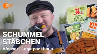 Fake Fisch Sebastian macht vegane Fischstäbchen im Handumdrehen  Lege packt aus [upl. by Riggins294]