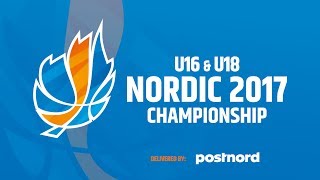 NOR v FIN  MU16 Nordic Championship 2017 [upl. by Sanfo]