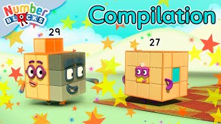 Most Popular Numberblocks Episodes  Learn to Count  Cartoon Maths for Kids  Numberblocks [upl. by Karel]