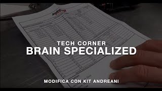 Tuning Specialized Brain 20  Modifica Kit Andreani by Cicli Drigani [upl. by Adnama171]